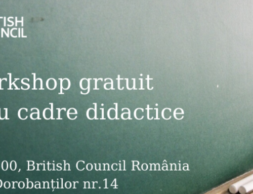 Curs gratuit pentru cadre didactice susținut de Autism Voice în parteneriat cu British Council România