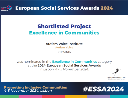 NOMINALIZARE – 2024 European Social Services Awards,  CATEGORIA Excellence in Communities